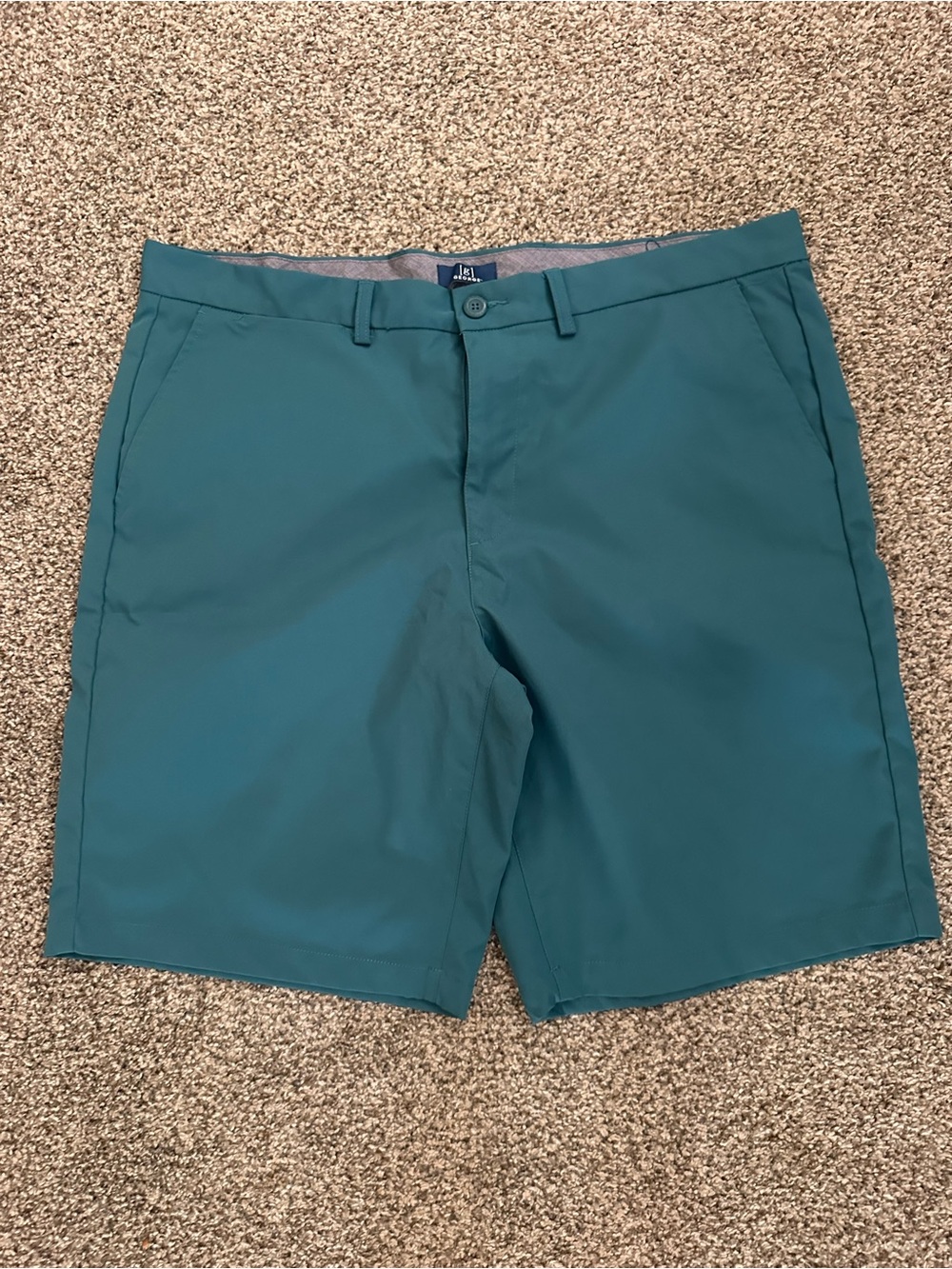 George Teal Flat-Front Men's Shorts